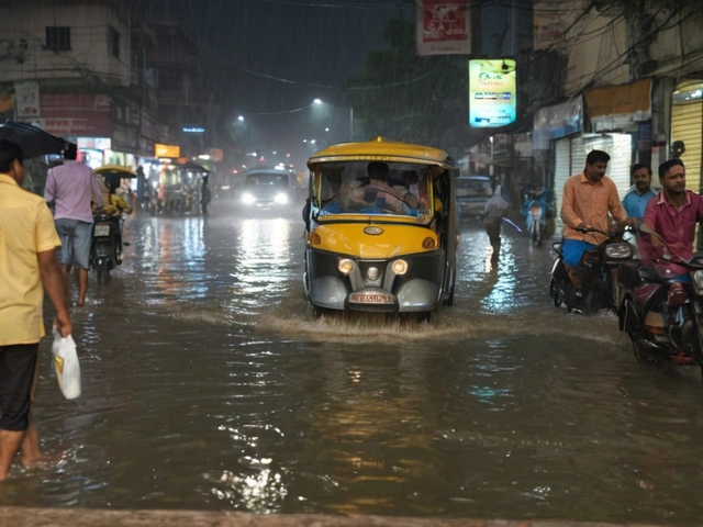 दिल्ली में भारी बारिश और जलभराव: ट्रैफिक जाम, मौसम पूर्वानुमान और बारिश अपडेट